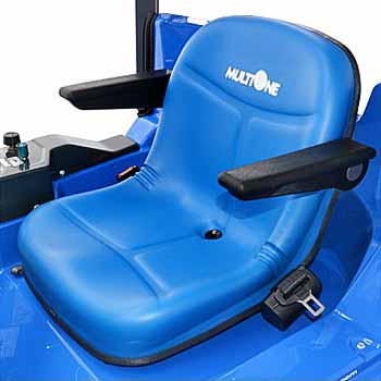 Ergonomické nastaviteľné sedadlo s bezpečnostným pásom - Multione