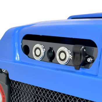 Zadné hydraulické vývody - Multione